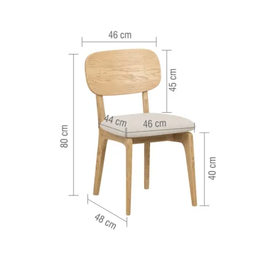 Willis and Gambier Otto Oak Back Dining Chairs - PRICE FOR A PAIR - ORDER NOW FOR SEPTEMBER DELIVERY! 
