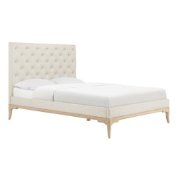 Willis and Gambier Toulon Low End Bed - Cream Fabric - EASTER PROMOTION UNTIL 30-4-2025 - FREE LOVE TO SHOP VOUCHERS FOR ALL ORDERS PLACED THIS MONTH. 
