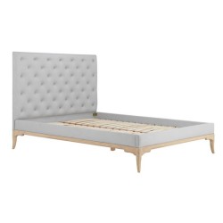 Willis and Gambier Toulon Low End Bed - Light Grey Fabric - EASTER PROMOTION UNTIL 30-4-2025 - FREE LOVE TO SHOP VOUCHERS FOR ALL ORDERS PLACED THIS MONTH. 