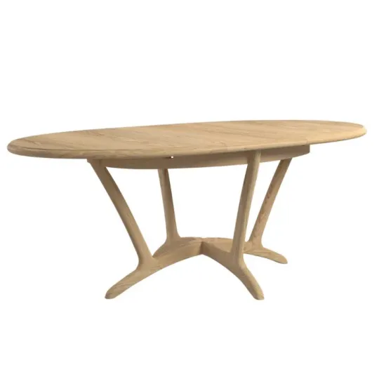 Winsor Stockholm Oval Extending Dining Table - 160cm to 210cm