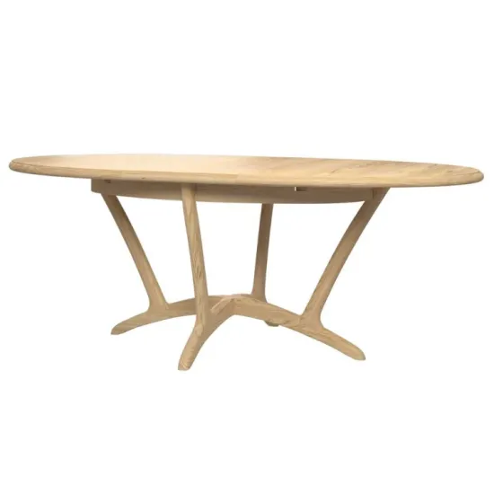 Winsor Stockholm Oval Extending Dining Table - 160cm to 210cm