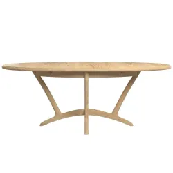Winsor Stockholm Oval Extending Dining Table - 160cm to 210cm
