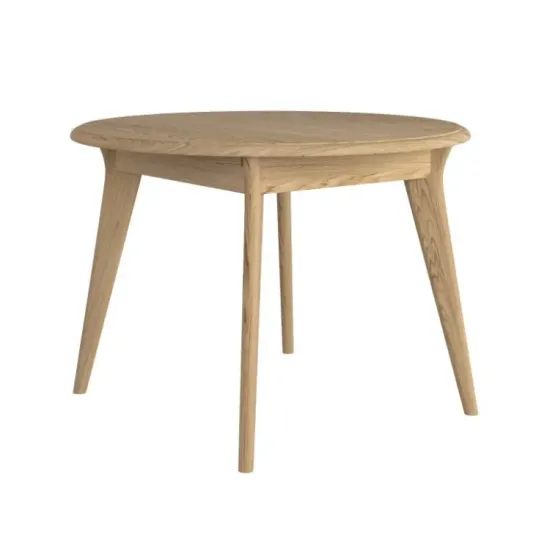 Winsor Stockholm Round Extending Dining Table - 105cm to 140cm