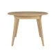 Winsor Stockholm Round Extending Dining Table - 105cm to 140cm