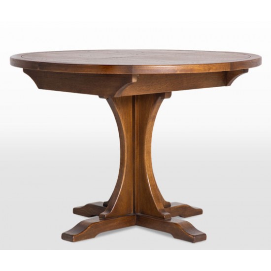 3213 Wood Bros Old Charm Lichfield Round Extending Dining Table