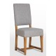 3214 Wood Bros Old Charm Dining Chair in Fabric