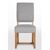 3214 Wood Bros Old Charm Dining Chair in Fabric