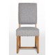 3214 Wood Bros Old Charm Dining Chair in Fabric