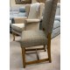 Old Charm Chatsworth OC3214 Dining Chair in Fabric